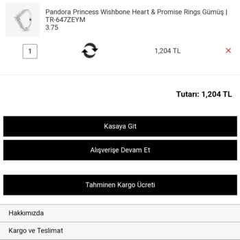 Pandora-turkiye.com.tr Ürünün Ücreti Aldılar Ürün Gönderilmiyor