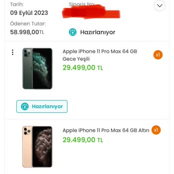 EasyCep Bozuk Ürün Gönderilmiş, Diğer Ürün Hâlâ Kargolanacak