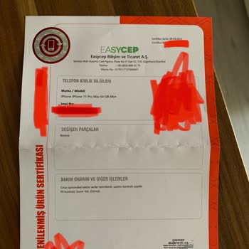 EasyCep Bozuk Ürün Gönderilmiş, Diğer Ürün Hâlâ Kargolanacak