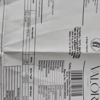 Valor Scarf İade Talebimdeki Kargo Kesilmesi