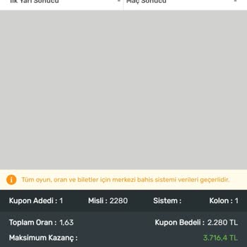 İddaa Maçın İlerlemesine Rağmen Dakika Hep Düşük Gözüküyor