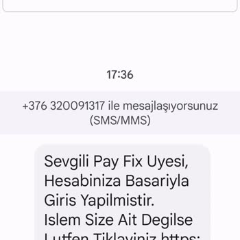 Pay Fix Sahte Hesap
