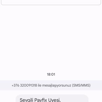 P****x adı kullanılarak Üyelik SMS Geldi Şikayet