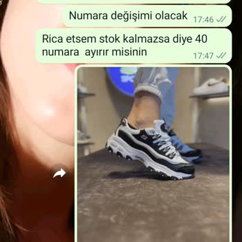 B&G Sportive Numara Küçük Olmasından Dolayı Değişim Sağlanmaması