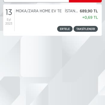 Moka/Zara Adlı Firmadan Para Çekildi.