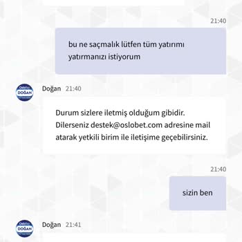 Oslobet Çekim Vermiyor Kesinlikle Girmeyin