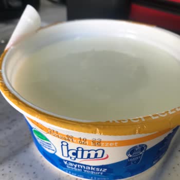 İçim Yoğurt Bozuk Ve Sıvı Çıktı