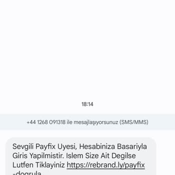 P****x Adıma Açılmış Sahte Hesap