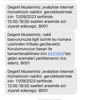 Türk Telekom Fiber İnternet Abonelik Taşıma Sorunu