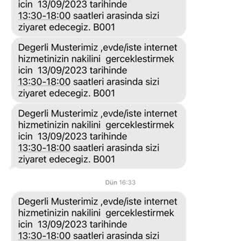 Türk Telekom Fiber İnternet Abonelik Taşıma Sorunu