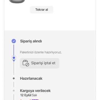 Hepsiburada Sipariş Verdiğim Telefonun Teslim Süresinin Uzatılması