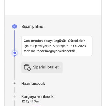 Hepsiburada Sipariş Verdiğim Telefonun Teslim Süresinin Uzatılması