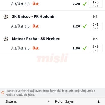 misli Canlıdan Çıkartılan Maçın Kaybedilmesi Statüsü Hk