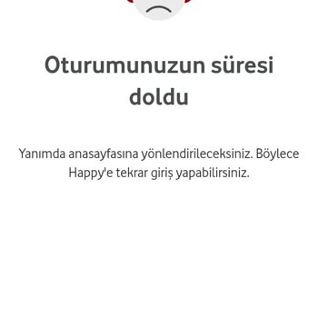 Vodafone Yanımda Fırsatlar Menüsüne Giremiyorum