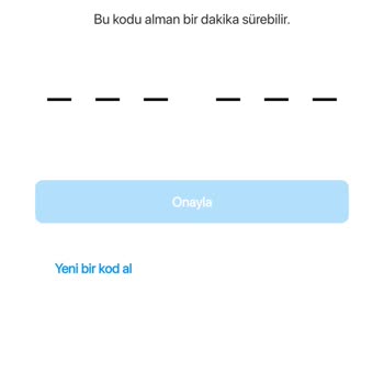 Instagram Onay Kodu Talebi