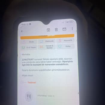 Trendyol Siparişi Ortada Yok
