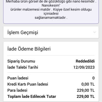 N11 Yanlış Gönderilen Ürün İçin İade Kabul Etmiyor