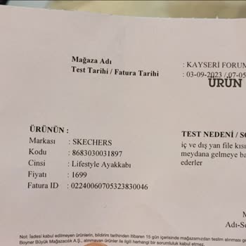 Boyner Ve Skechers Ürününün Arkasında Durmadı!