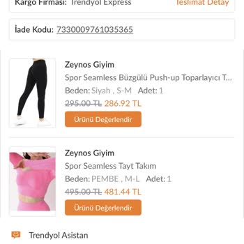 Trendyol Express Ürün İadesindeki Aksaklık