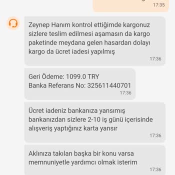 Trendyol Açıklamasız Sipariş İptali