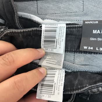 Mavi Hatalı Üretim Pantolon