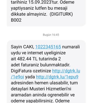 Digiturk Ücretlendirme Ve Muhatap Bulamama