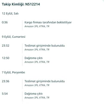 Büyükçekmece AGT Kurye 1 Haftadır Ürünlerimi Getirmiyor