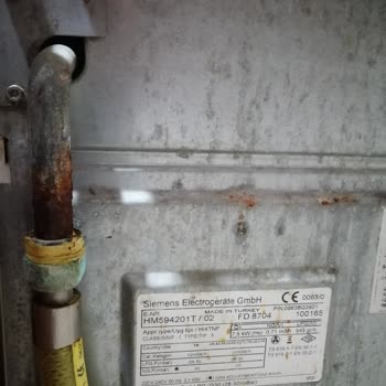 Siemens Fırınlı Ocak Gaz Borusunda Paslanma