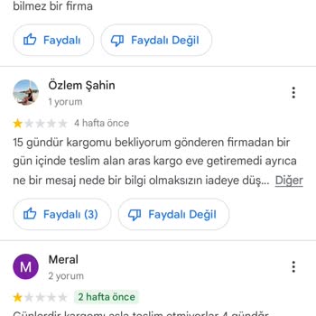 Aras Kargo Niobe Şubesi Tüm Manisa'yı Mağdur Ediyor!