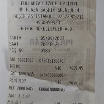 Pull & Bear Güvenimi Yitirdi.