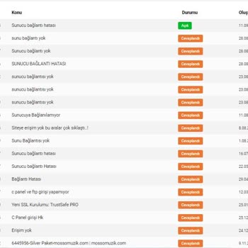 isimtescil.net Sürekli Sunucu Hatası, Bağlantı Problemi