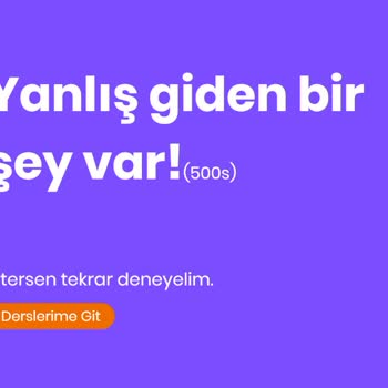 EBA Akademik Destek Sitesinde Sorun Yaşıyorum