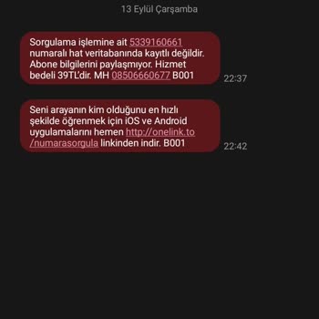 11877 Bilinmeyen Numaraları Bilmemeleri Halde Parayı Almaları