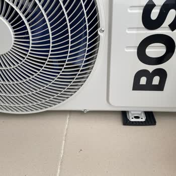 Bosch Marka Alınan Klimanın Tehlike Arz Eden Şekilde Kurulumu