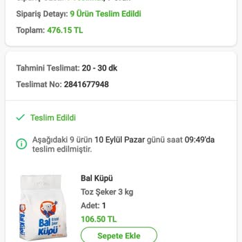 Tahsildaroğlu Bozuk Ürün İade Talebi Reddi