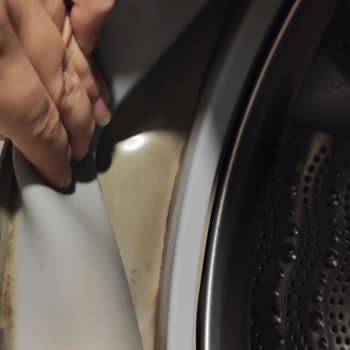 Siemens Ev Aletleri Çamaşır Makinesi Lastiğinde Çamur Küf Kötü Koku