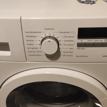Siemens Ev Aletleri Çamaşır Makinesi Lastiğinde Çamur Küf Kötü Koku