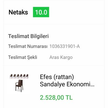 Aras Kargo Ataevler Şubesinin Keyfi Dav.