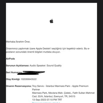 Apple Airpods Pro 1 Hatası ve Tutarsız Müşteri Temsilcisi Yaklaşımı