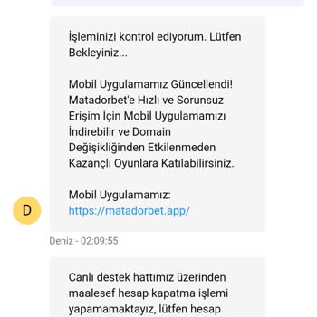 Matadorbet Hesabımı Kapatmıyorlar Hesabımı Kapa
