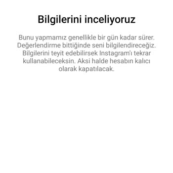 Instagram Hesabım Askıya Alındı