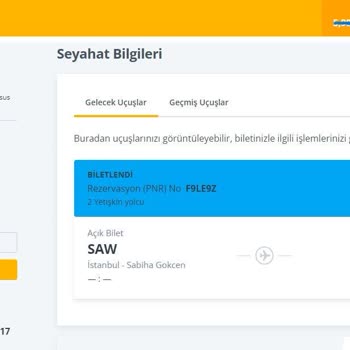 Pegasus'un Açık Bilet Haksızlığı