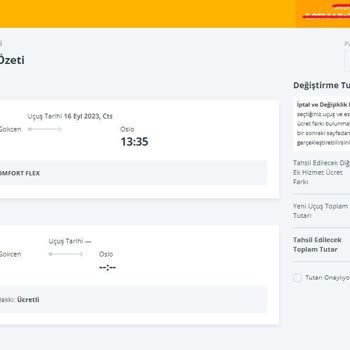 Pegasus'un Açık Bilet Haksızlığı