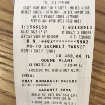 Yataş 80 Gündür Teslim Edilmeyen 1100074239 Numaralı Baza Hakkında