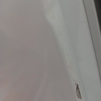 Bosch Dolap Kapağında Ezik Ve Sürtünme, Kapak Lastiğinde Sararma Ve Boyama Hatası!