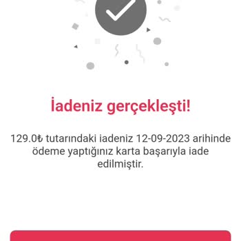 Yemeksepeti Ödemenin Tarafıma Yansımaması
