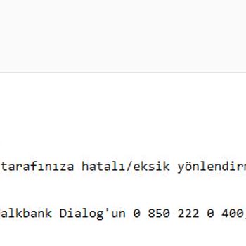 Halkbank'tan Tutarsız Keyfi Uygulamalar.