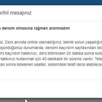Konuşarak Öğren Derslerin İşlenmemesi Ve Derslerin Bitirilmesi