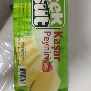 Teksüt Kasar Peynir Bozuk Çıktı