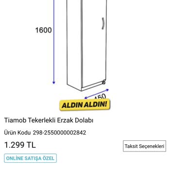 A101 Katalogda Ki Ölçülerle Sipariş Aşamasındaki Ölçülerin Tutmaması